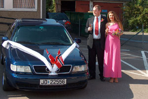Soon after the meeting this happy couple got together.
