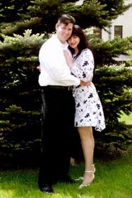 The couple together