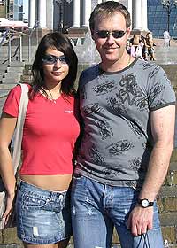 The couple together
