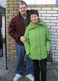 The couple together