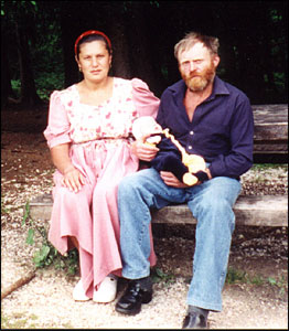 The family on the farm