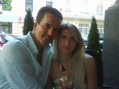 Marina and Patrice happy together