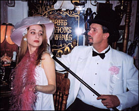 The wedding in Las Vegas