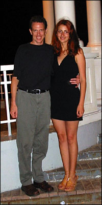 The happy couple