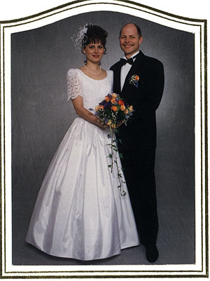 A wedding photo