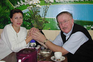 The correspondence of Alen and Olga lasted 8 months and ended in marriage.