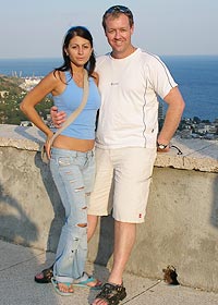 The couple together