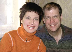 The couple together
