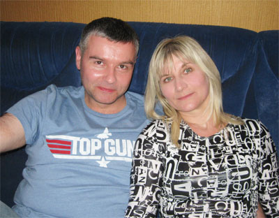 Andrew and Galina