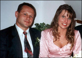 The couple in the registrar's office