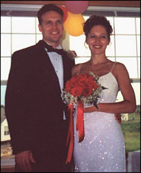 The wedding in the USA